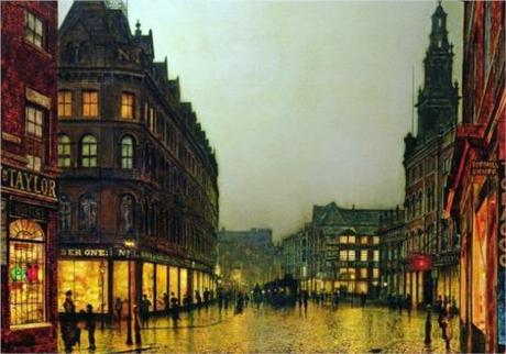 Boar Lane, Leeds - John Atkinson Grimshaw, 1881