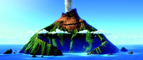 La prima immagine di Uku il vulcano della Pixar