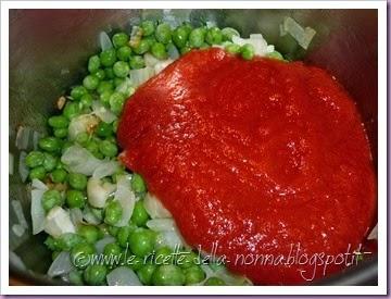 Cuori di Gragnano con sugo di pomodoro e piselli (3)