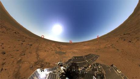 Marte sol 653 ore 14:38 marziane