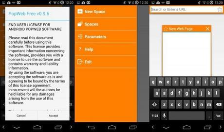 popweb 600x355 Popweb: un nuovo browser per Android applicazioni  play store google play store 