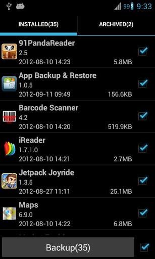  BACKUP   ecco le migliori applicazioni Android