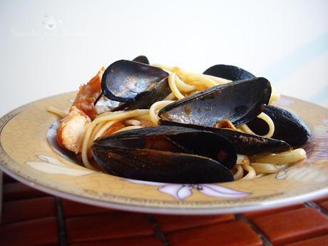 Linguine Cozze e Gamberoni