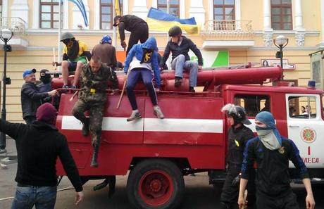Массовые беспорядки в Одессе
