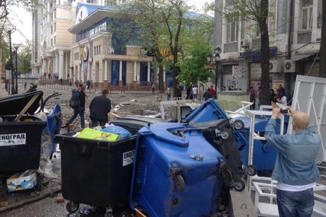 Ситуация в Одессе после массовых беспорядков