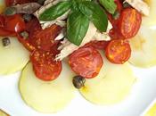 Insalata patate, sgombro pomodori confit