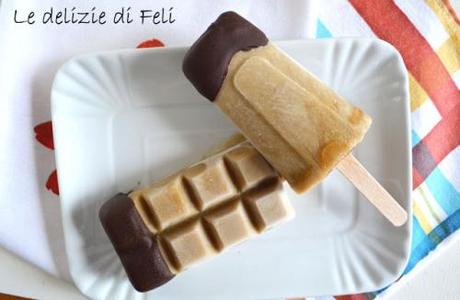 GHIACCIOLI ALLO YOGURT E CARAMELLO