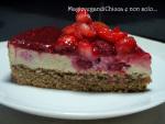 Cheesecake ai frutti di bosco con base d’avena (vegetariana)