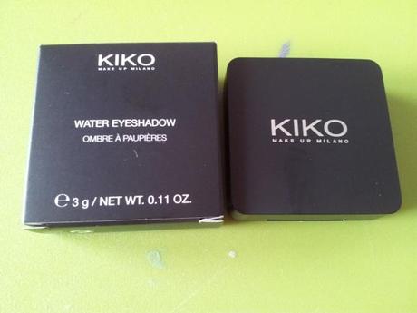 kiko water eyeshadow