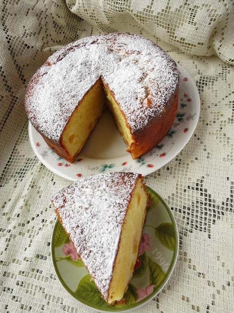 Torta velocissima alle pesche