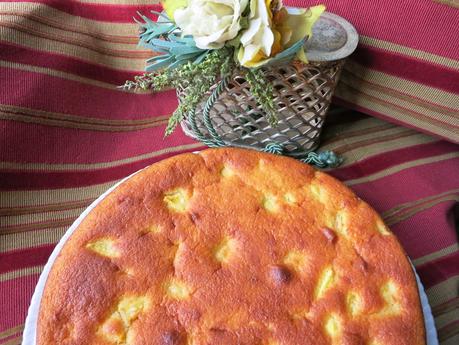 Torta velocissima alle pesche