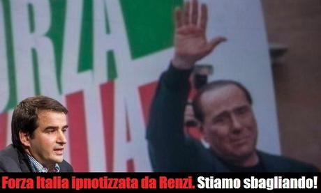 Forza Italia ipnotizzata da Renzi. Stiamo sbagliando!