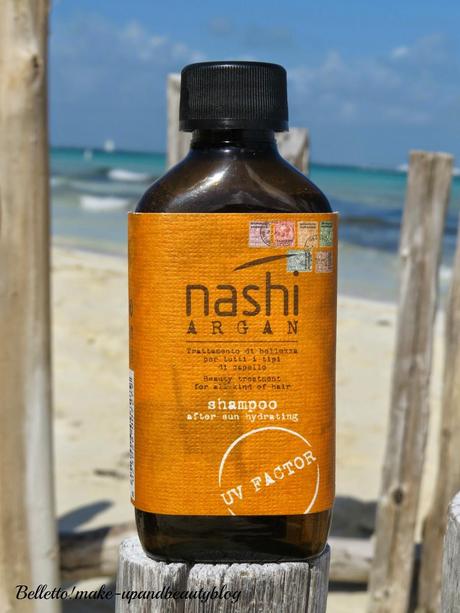 Nashi Argan, l'alleato per la bellezza dei capelli, anche d'estate! Shampoo After Sun Hydrating + Deep Infusion Restorative Hydrating Mask