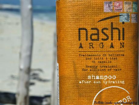 Nashi Argan, l'alleato per la bellezza dei capelli, anche d'estate! Shampoo After Sun Hydrating + Deep Infusion Restorative Hydrating Mask