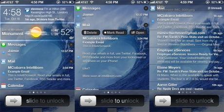 Tweak Cydia – IntelliScreenX 7 Si riaggiorna Vers. 7.10.6 supportando iOS 7.1.x