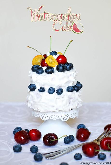 Watermelon Cake