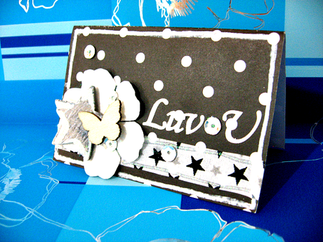 Sfida Card #10 su Amiche di Scrap: bianco e nero