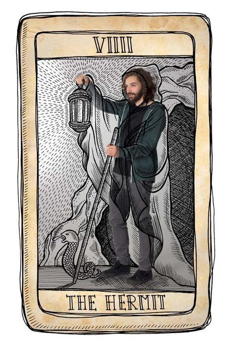 MAJOR ARCANA: I TAROCCHI SECONDO GIULIA PEX Giulia Pex - Major Arcana - the hermit