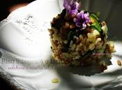Riso integrale farro zucchine toscane ricotta salata