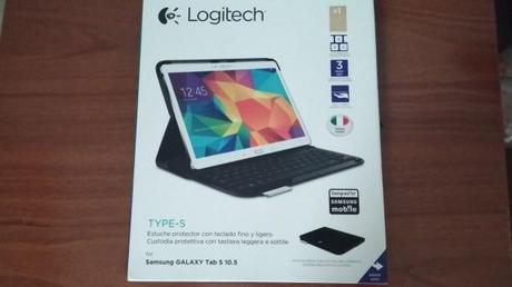 20140711 142458 600x337 Tastiera Logitech Type S: la nostra recensione accessori  Samsung Galaxy Tab S 10.5 Logitech 