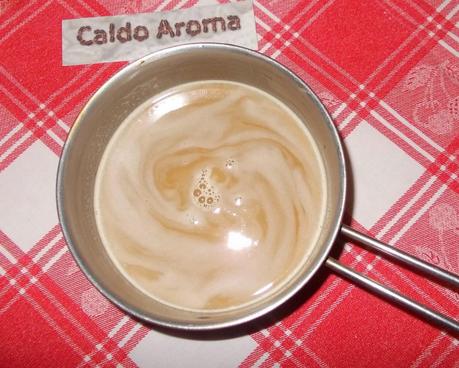 Caldo Aroma: crema al caffè senza latte