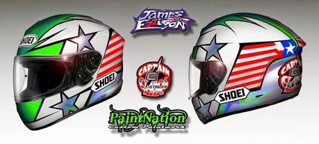 Shoei X-Spirit II J.Ellison 2014 by PaintNation