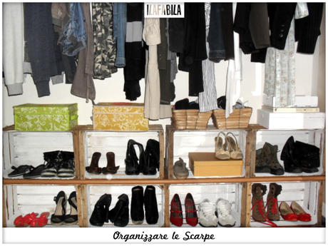 Organizzare le Scarpe - Scarpiera Fai da Te