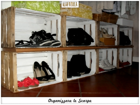 Organizzare le Scarpe - Scarpiera Fai da Te