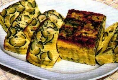 Plum cake di zucchine e menta