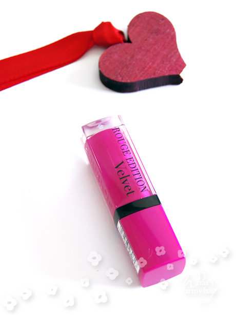 A close up on make up n°241: Bourjois, Rouge Edition Velvet n°06 Pink Pong