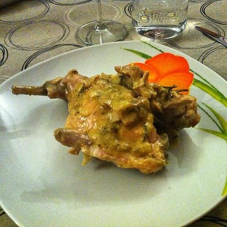 Se fossi una brava food blogger... La mia Prova del Cuoco #9 Coniglio alla Senape !