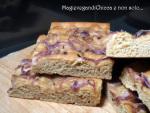 Focaccia khorasan alle cipolle con pasta madre