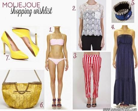 Shopping online || Moijejoue Summer Wishlist