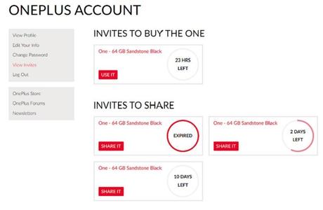 OnePlus One: inviti condivisibili a partire dal 21 Luglio