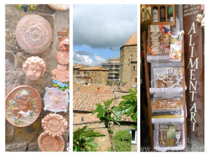 VOLTERRA .... alabastri , legno di ulivo e ingredienti sopraffini !!!