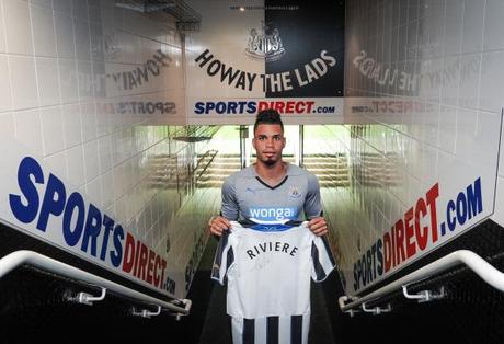Newcastle United Unveil New Signing Emmanuel Riviere