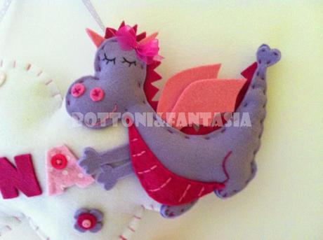 Un fiocco nascita da super draghetta!!