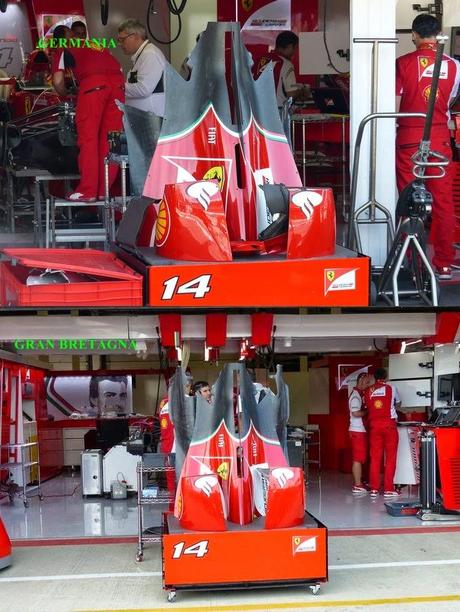 GP Germania: configurazione base per la Ferrari F14 T