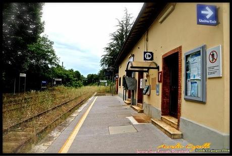 la ferrovia Siena - Grosseto a Roccastrada