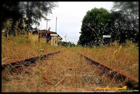 la ferrovia Siena - Grosseto a Roccastrada