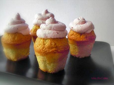 Cupcake con Panna ai Lamponi