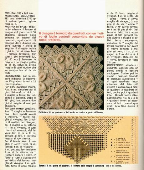 Lavori a maglia: La Coperta di lana bianca