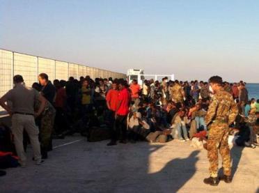 Lampedusa/ Operazione “Strade Sicure”. I militari dell’Esercito accolti almeno altri 350 immigrati