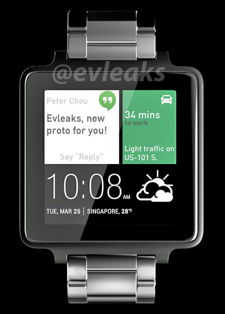 Svelato il primo smartwatch di HTC