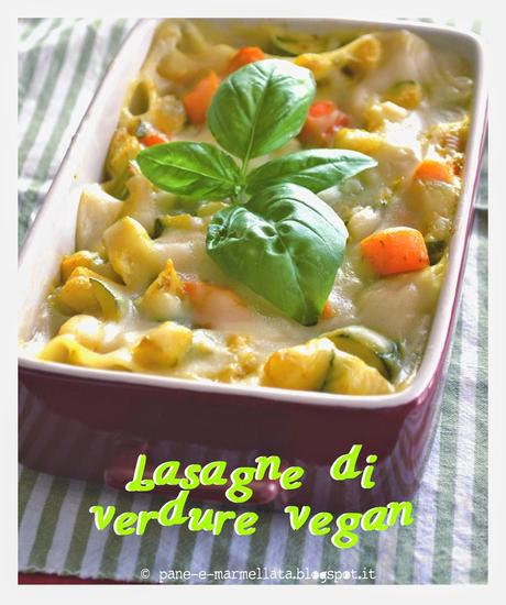 Lasagne vegane cremose