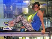 OOTN: Fluo Electric blue (Nuove Converse serata cinema)