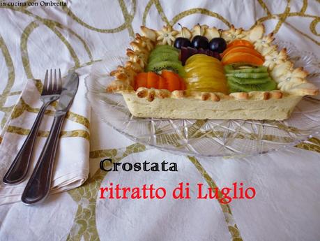 Crostata ritratto di Luglio