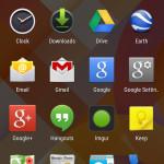 Android L drawer