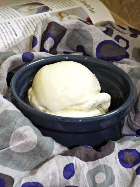 Gelato al miele e crème fraîche