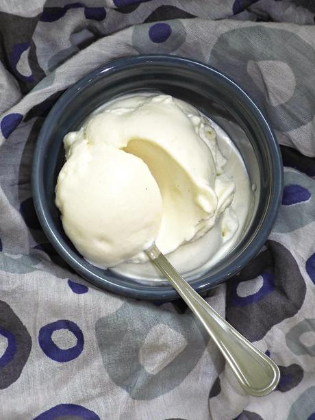 Gelato al miele e crème fraîche